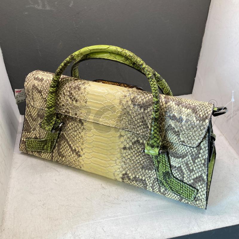 BORSA DONNA GUESS A MANO VERDI BG T PITONE  | Mercatino dell'Usato Carmagnola 4
