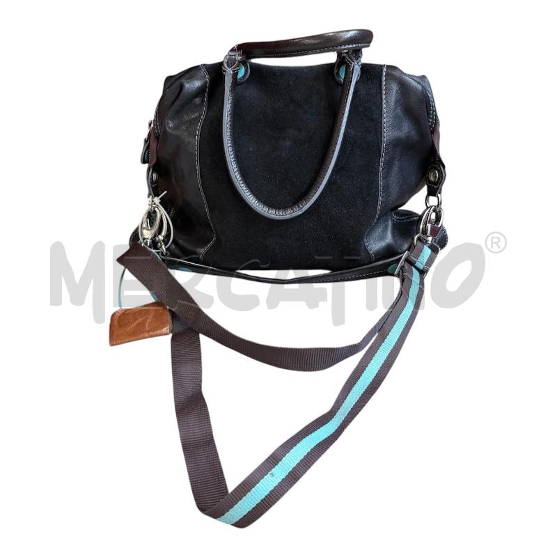 BORSA DONNA PELLE GABS NERO MANICO M AZ | Mercatino dell'Usato Carmagnola 1