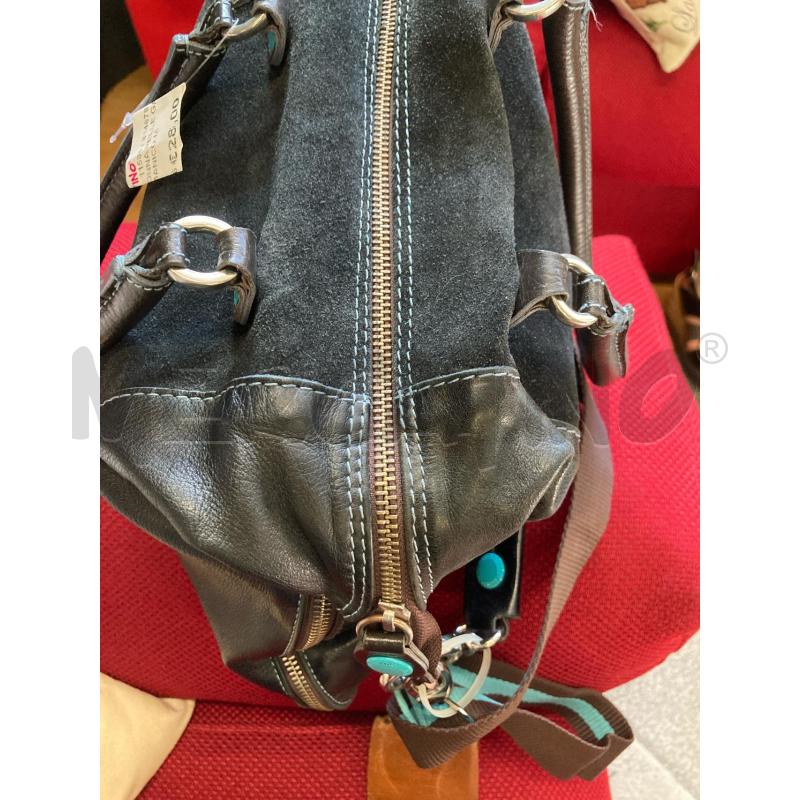 BORSA DONNA PELLE GABS NERO MANICO M AZ | Mercatino dell'Usato Carmagnola 4