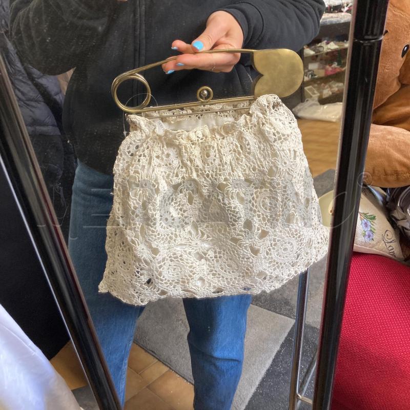 BORSA DONNA UNCINETTO MANICO SPILLA BALIA  | Mercatino dell'Usato Carmagnola 2