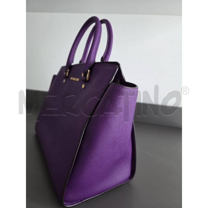 BORSA DONNA VIOLA MICHEL KORS GRANDE  | Mercatino dell'Usato Carmagnola 3