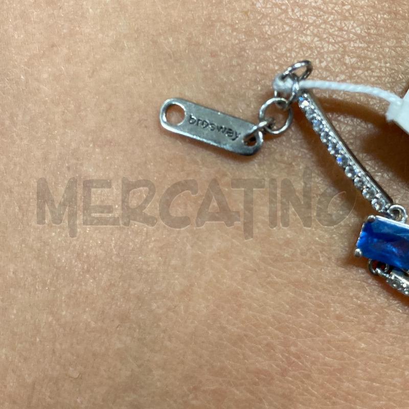 BRACCIALETTO BROSWAY STRASS PIETRE AZZURRE | Mercatino dell'Usato Carmagnola 2