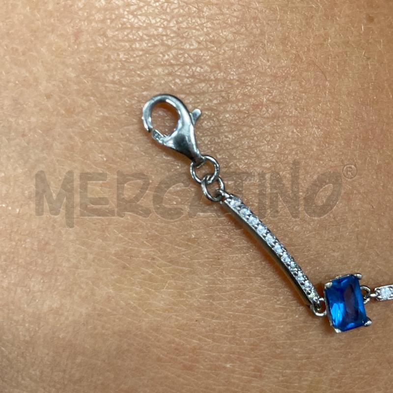 BRACCIALETTO BROSWAY STRASS PIETRE AZZURRE | Mercatino dell'Usato Carmagnola 3