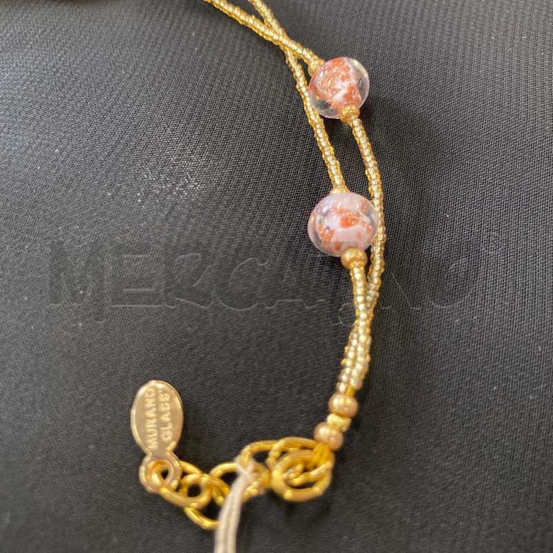 BRACCIALETTO DORATO MURANO DOPPIO FILO | Mercatino dell'Usato Carmagnola 2