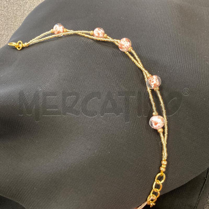 BRACCIALETTO DORATO MURANO DOPPIO FILO | Mercatino dell'Usato Carmagnola 3