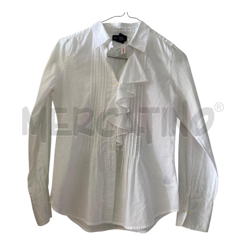 CAMICIA BAMBINA RALPH LAUREN BIANCA BLAZA CENTRALE  | Mercatino dell'Usato Carmagnola 1