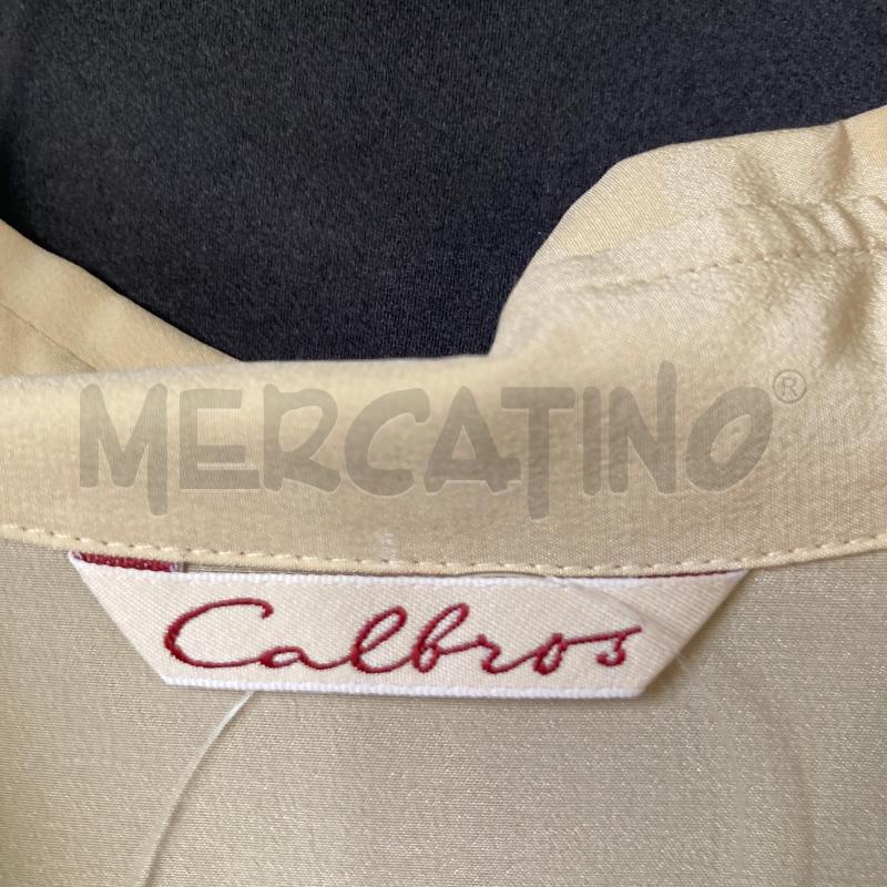 CAMICIA DONNA BEIGE SETA BALBROS  | Mercatino dell'Usato Carmagnola 3