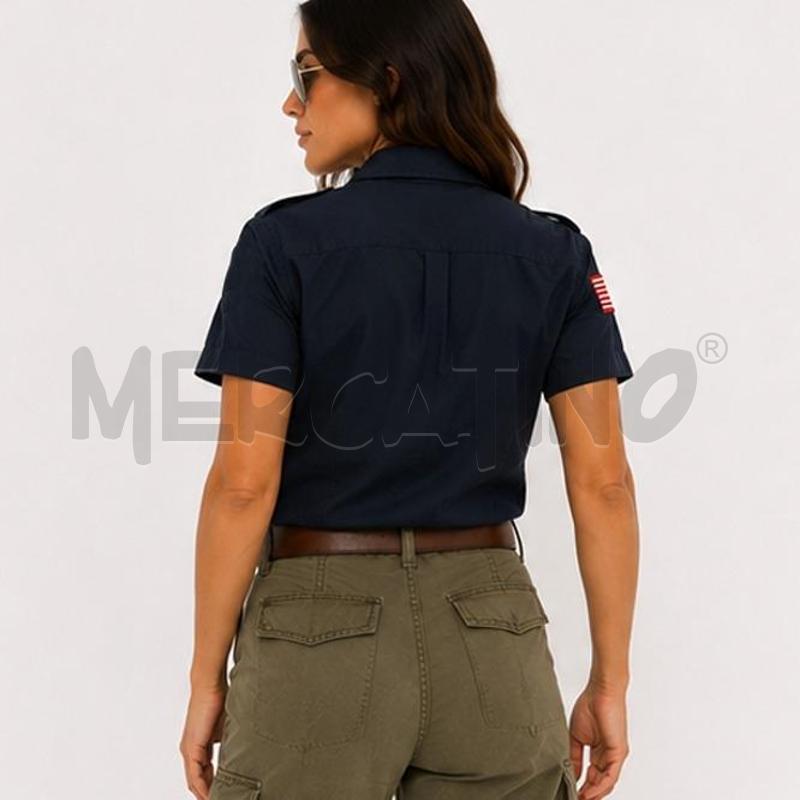 CAMICIA DONNA BLU BLAUER M/C PALM BEACH FLORIDA  | Mercatino dell'Usato Carmagnola 2