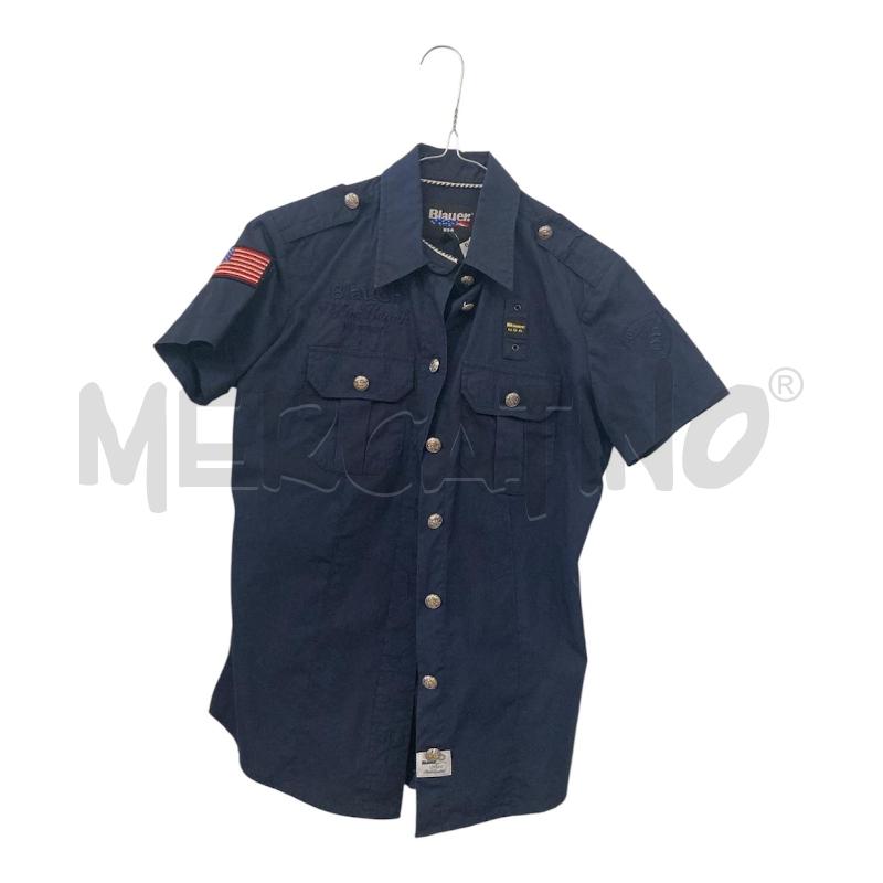 CAMICIA DONNA BLU BLAUER M/C PALM BEACH FLORIDA  | Mercatino dell'Usato Carmagnola 3
