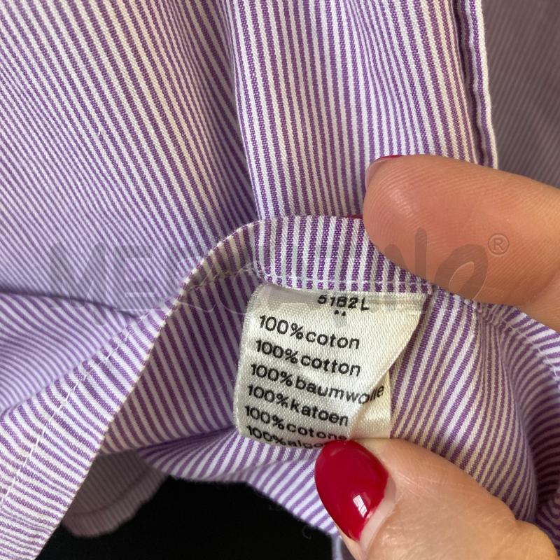 CAMICIA DONNA LACOSTE RIGEH VIOLA  | Mercatino dell'Usato Carmagnola 5