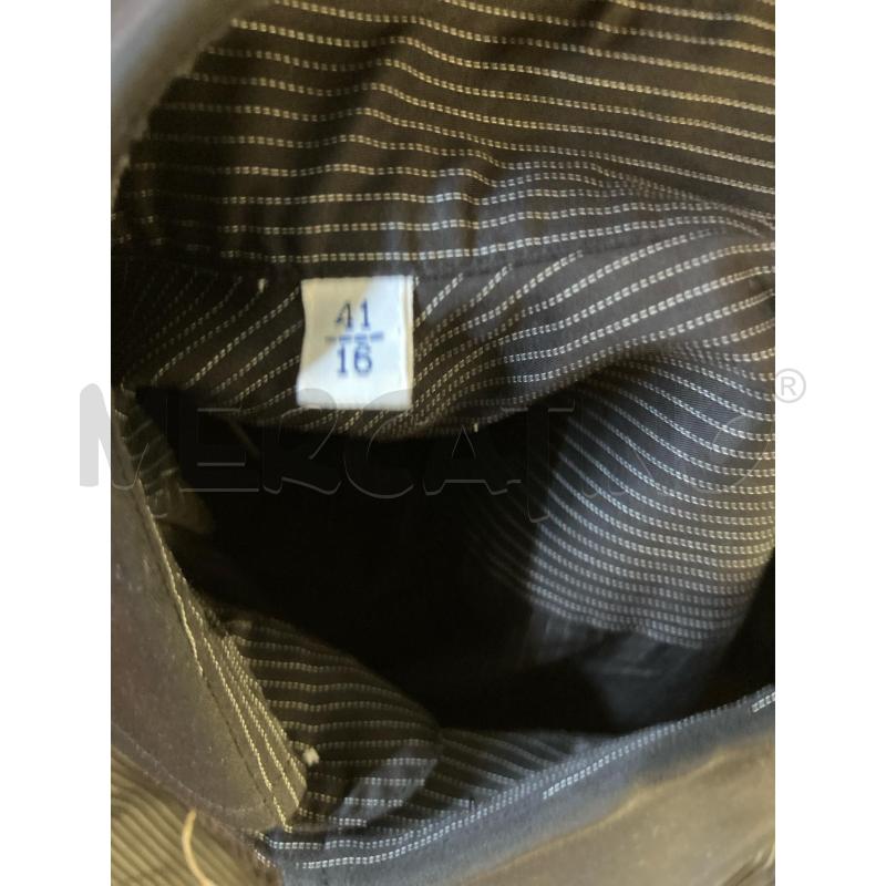 CAMICIA UOMO BARBA NERO GESSATO BIANCO | Mercatino dell'Usato Carmagnola 5