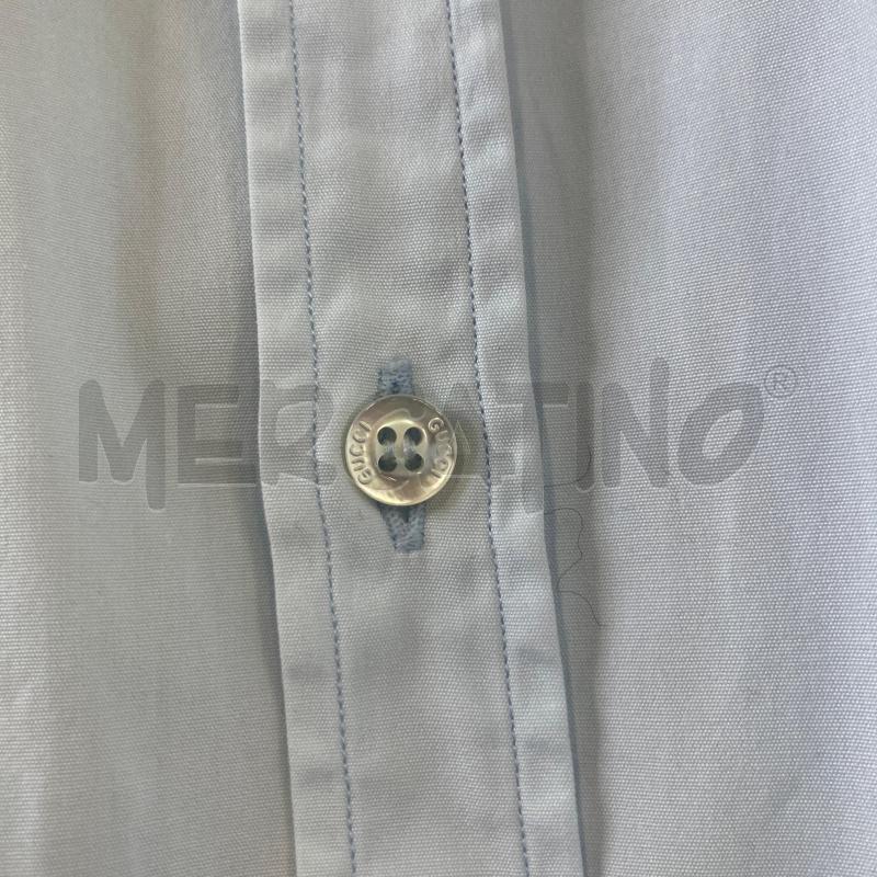 CAMICIA UOMO GUCCI AZZURRINO  | Mercatino dell'Usato Carmagnola 4