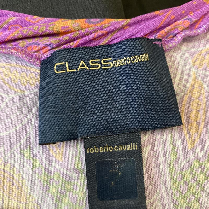 CANOTTA DONNA CLASS ROBERTO CAVALLI GIALLO FUXIA  | Mercatino dell'Usato Carmagnola 4