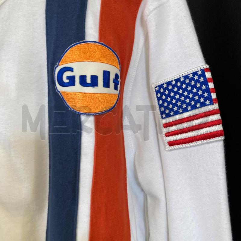 CARDIGAN UOMO BIANCA GULF STEVE MCQUEEN   | Mercatino dell'Usato Carmagnola 3