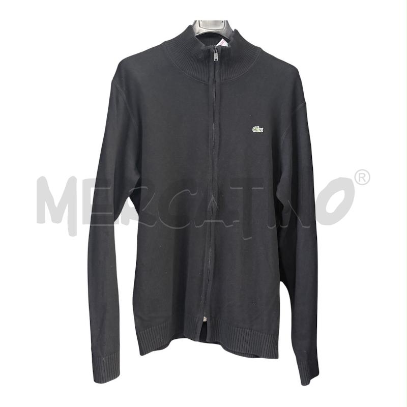 CARDIGAN UOMO LACOSTE NERO CERNIERA | Mercatino dell'Usato Carmagnola 1