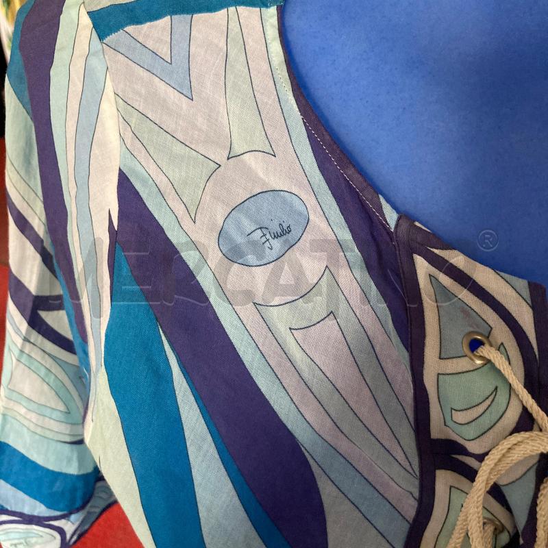 CASACCA DONNA AZZURRA EMILIO PUCCI  | Mercatino dell'Usato Carmagnola 3