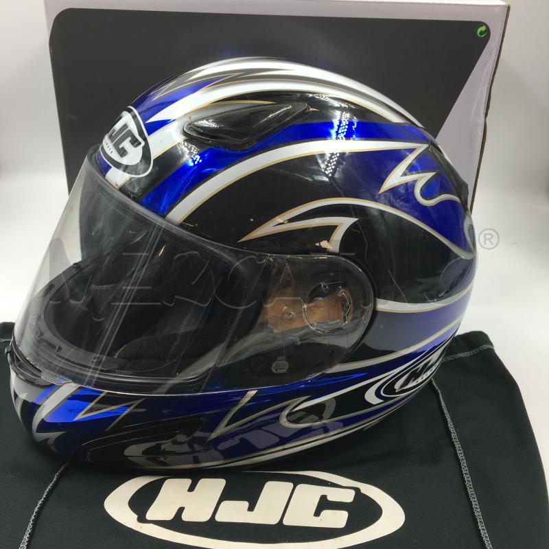CASCO MOTO INTEGRALE BLU HJC TG S | Mercatino dell'Usato Carmagnola