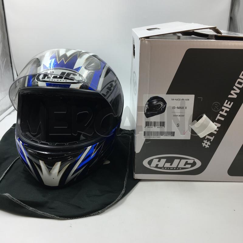 CASCO MOTO INTEGRALE BLU HJC TG S | Mercatino dell'Usato Carmagnola