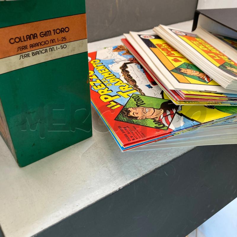 COFANETTO GIM TORO ANNI 70 SERIE ARANCIO E BIANCA | Mercatino dell'Usato Carmagnola 2