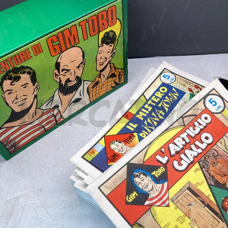 COFANETTO GIM TORO ANNI 70 SERIE GIALLA | Mercatino dell'Usato Carmagnola 1
