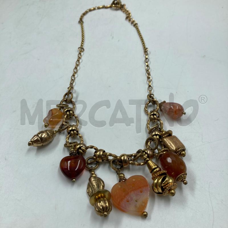 COLLANA DORATA PENDENTI ALCOZER&J | Mercatino dell'Usato Carmagnola 1