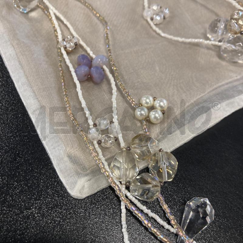 COLLANA LUNGA TATA BORELLO DUE FILI  | Mercatino dell'Usato Carmagnola 3