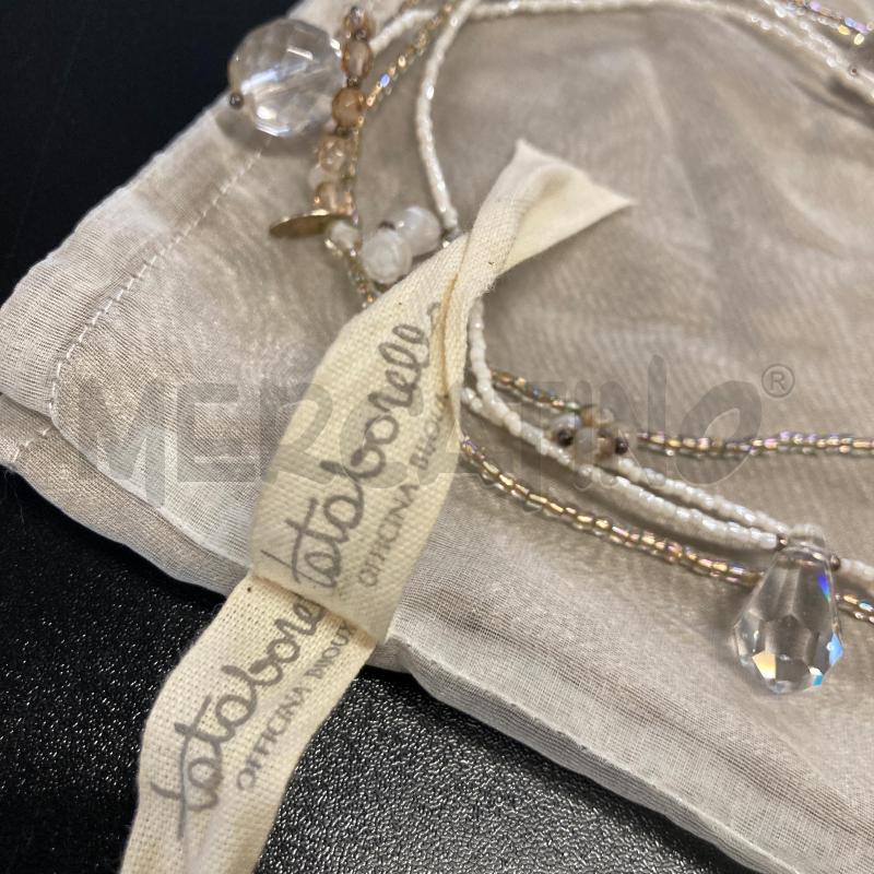 COLLANA LUNGA TATA BORELLO DUE FILI  | Mercatino dell'Usato Carmagnola 4