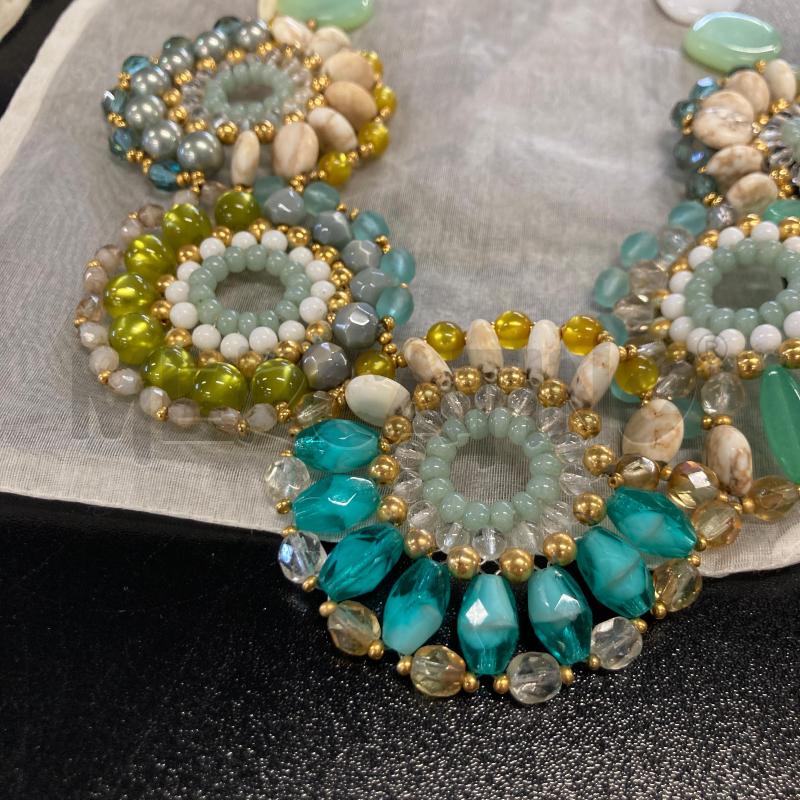 COLLANA TATA BORELLO  GIROCOLLO AZ/V  | Mercatino dell'Usato Carmagnola 2