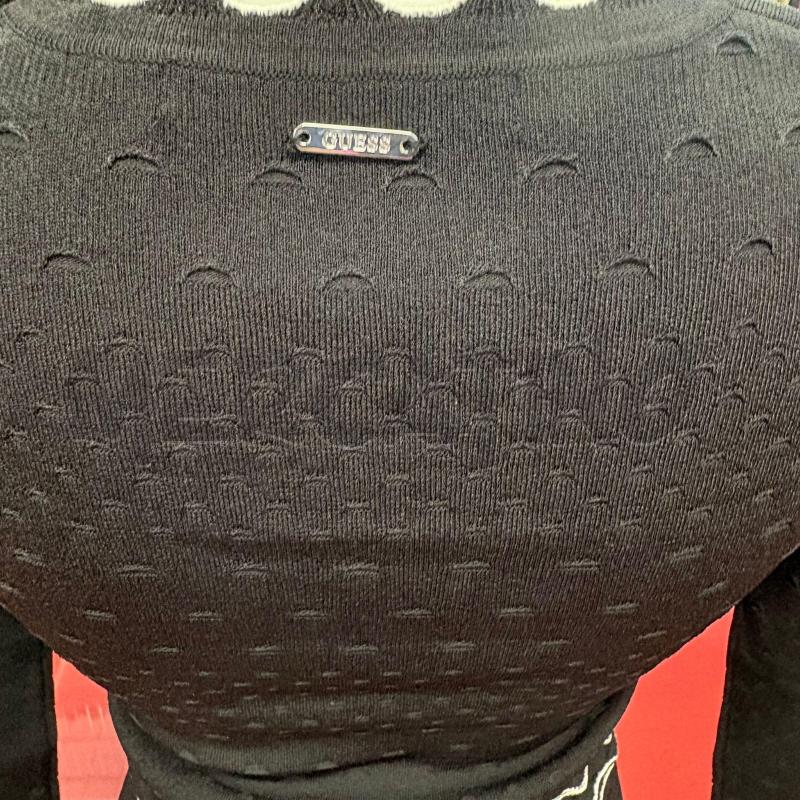 COMPLETO DONNA GUESS NERO ONDE BIANCHE | Mercatino dell'Usato Carmagnola 4