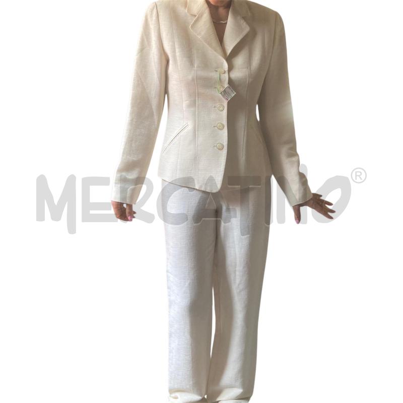 COMPLETO DONNA KENZO AVORIO PANT GIACCA PARTE IN SETA | Mercatino dell'Usato Carmagnola 1
