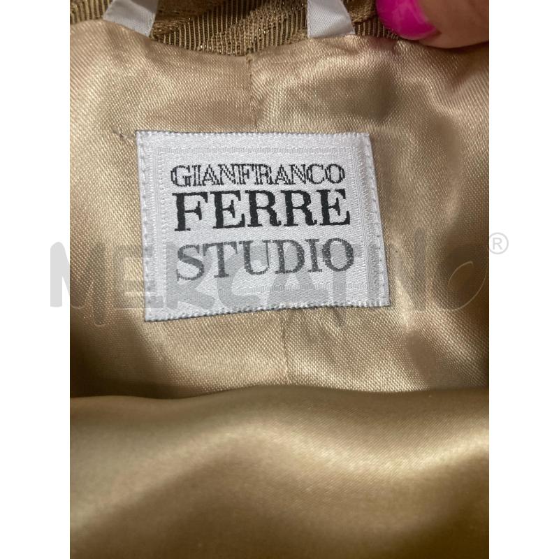 COMPLETO DONNA ORO GIAN FRANCO FERRRE PANTALONE E GIACCA  | Mercatino dell'Usato Carmagnola 4