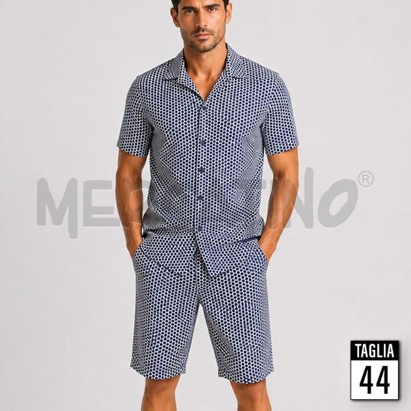 COMPLETO UOMO ANTONY MORATO B/BLU CAM+BERMUDA | Mercatino dell'Usato Carmagnola 1