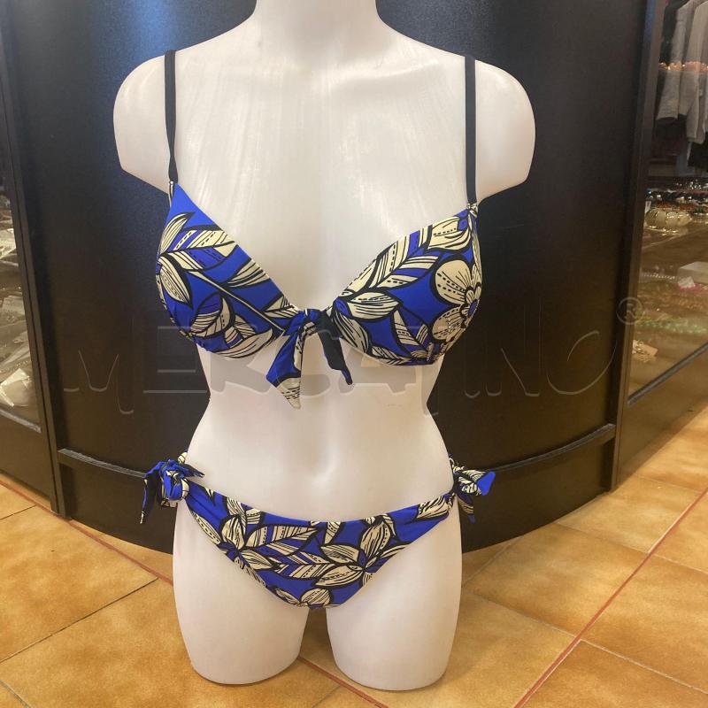 COSTUME DONNA BIKINI VALERY FIORI BLU  | Mercatino dell'Usato Carmagnola 4