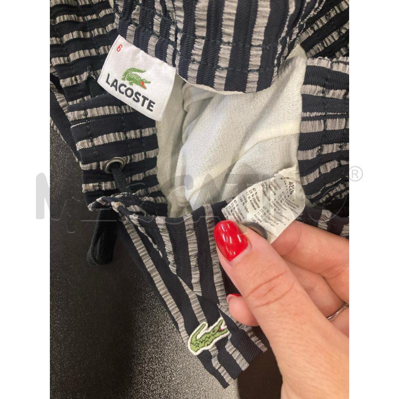 COSTUME UOMO LACOSTE NERO ARGENTO | Mercatino dell'Usato Carmagnola 5