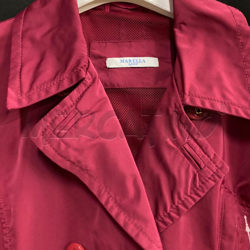 GIACCA A VENTO DONNA MAGENTA MARELLA  | Mercatino dell'Usato Carmagnola 4