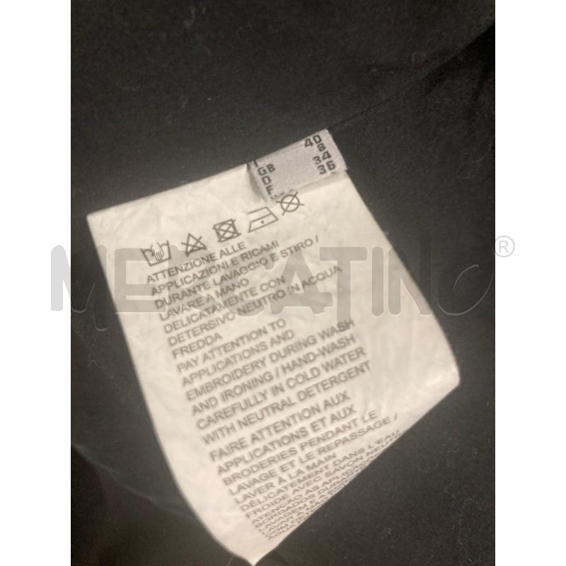 GIACCA A VENTO DONNA NERA PINKO TOPPE STRASS  | Mercatino dell'Usato Carmagnola 4