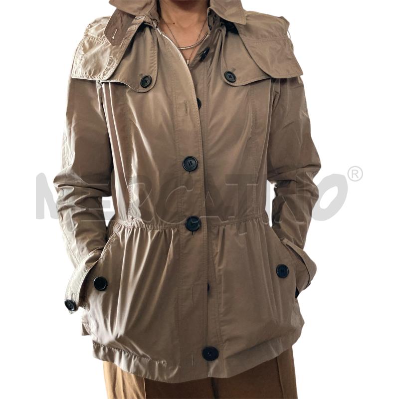 GIACCA A VENTO DONNA VERDONE BURBERRY BRIT  | Mercatino dell'Usato Carmagnola 1