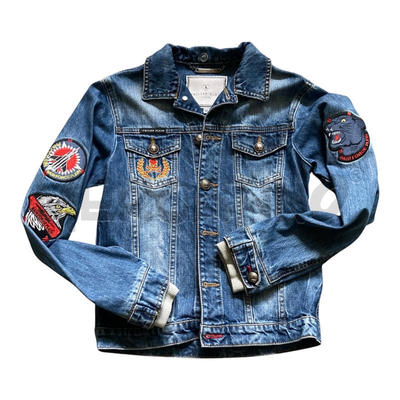 GIACCA BAMBINO JEANS PHILIPPE PLEIN TOPPE INT MANCA | Mercatino dell'Usato Carmagnola 1