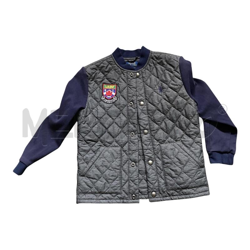 GIACCA BAMBINO POLO RALPH LAUREN TRAPUNTINO GRIGIO BLU  | Mercatino dell'Usato Carmagnola 1