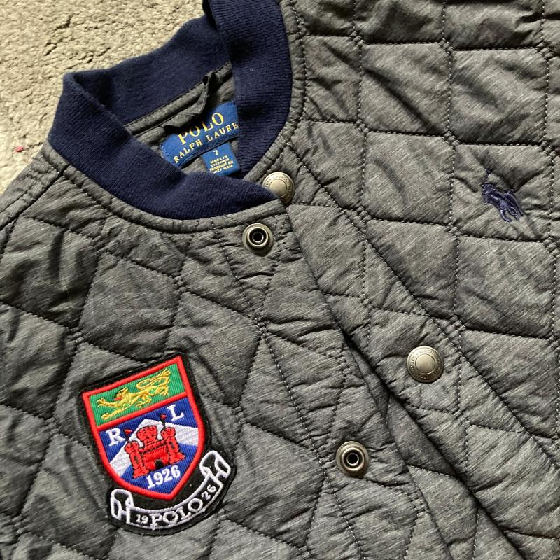 GIACCA BAMBINO POLO RALPH LAUREN TRAPUNTINO GRIGIO BLU  | Mercatino dell'Usato Carmagnola 4