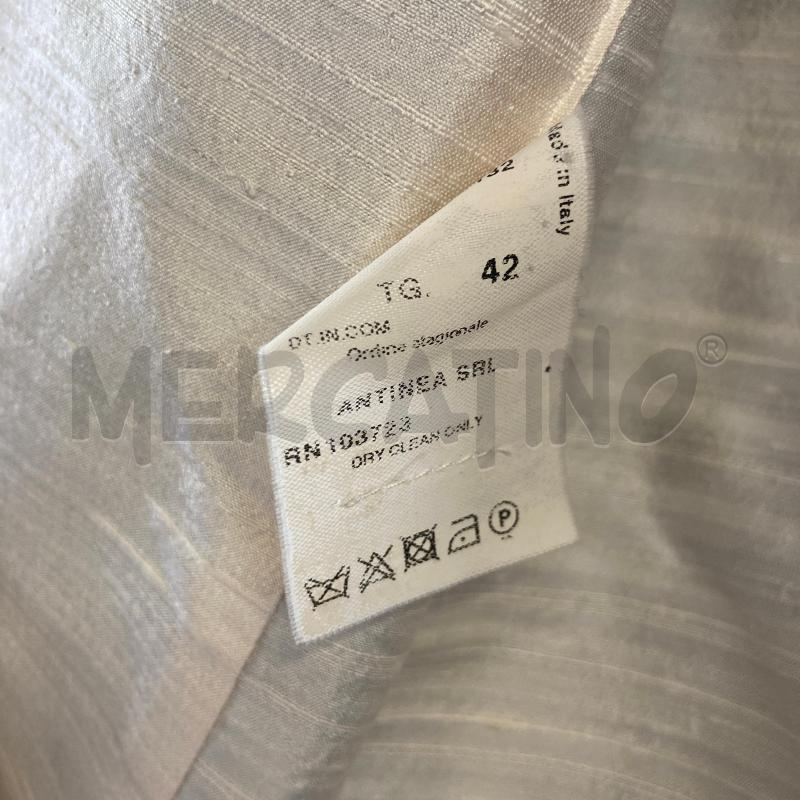 GIACCA DONNA ARMANI COLLEZIONI NERA SETA SHANTUNG B  | Mercatino dell'Usato Carmagnola 3