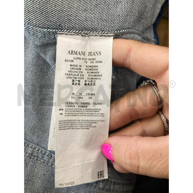 GIACCA DONNA ARMANI JEANS LOGO COLLETTO | Mercatino dell'Usato Carmagnola 4