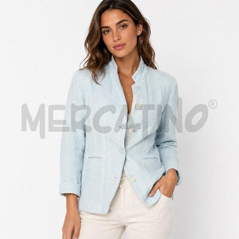 GIACCA DONNA AZZURRA JIL SANDER BOTTONI B | Mercatino dell'Usato Carmagnola 1