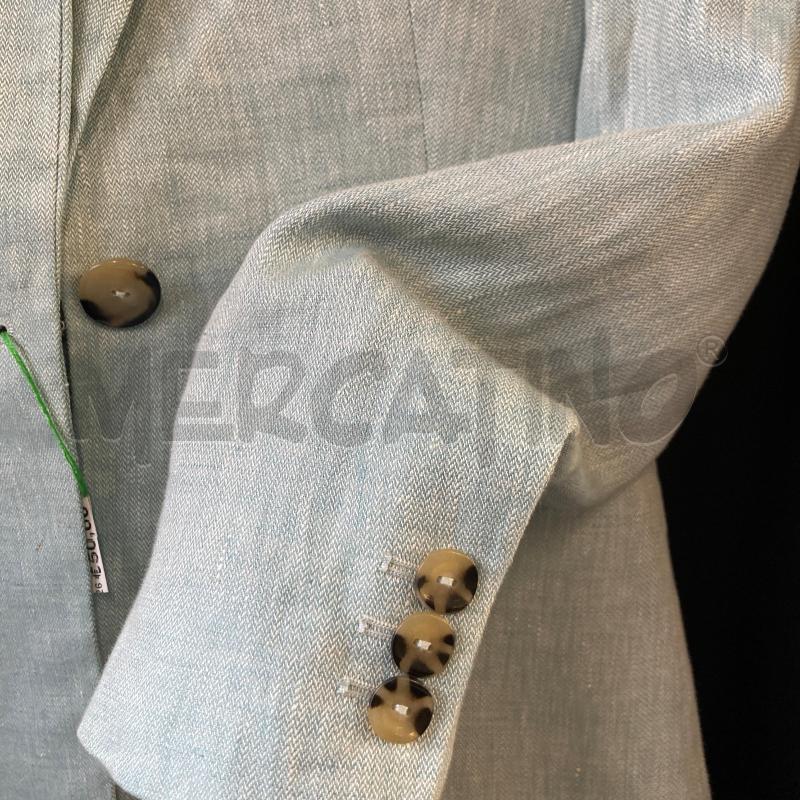 GIACCA DONNA AZ MASSIMO DUTTI LINO 1BOTT M  | Mercatino dell'Usato Carmagnola 4