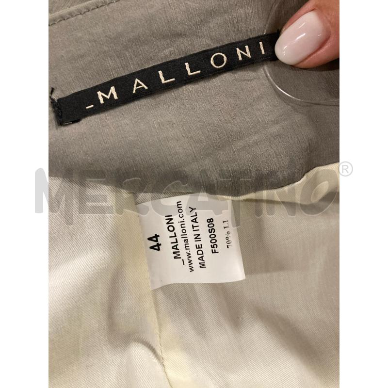 GIACCA DONNA GRIGIA MALLONI TRE BOTTONI LATO  | Mercatino dell'Usato Carmagnola 4