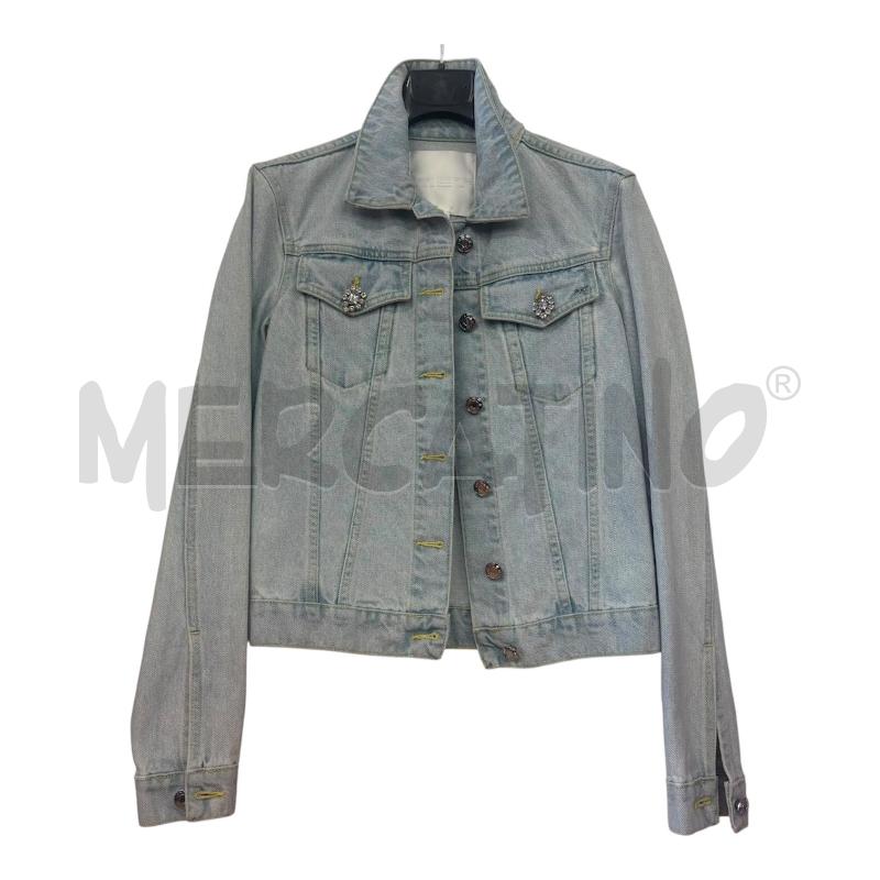 GIACCA DONNA JEANS CHIARO MET STRASS BOTT | Mercatino dell'Usato Carmagnola 2