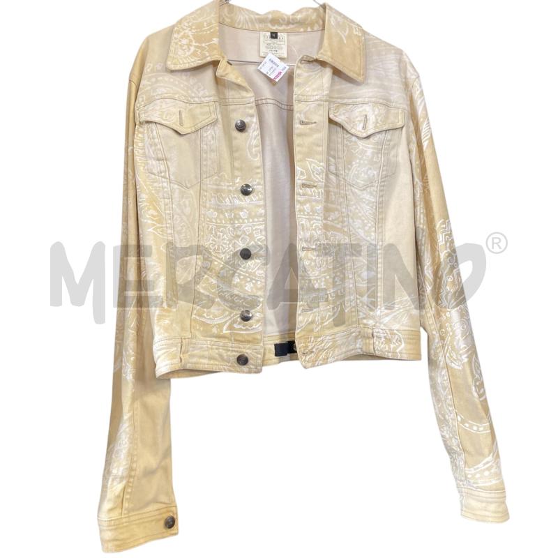 GIACCA DONNA JUST CAVALLI  JEANS BEIGE  | Mercatino dell'Usato Carmagnola 1
