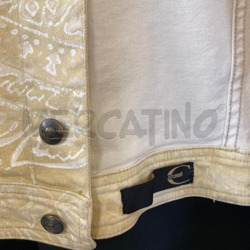 GIACCA DONNA JUST CAVALLI  JEANS BEIGE  | Mercatino dell'Usato Carmagnola 4