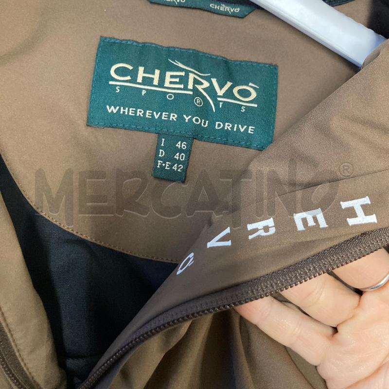 GIACCA DONNA MARRONE CHERVO | Mercatino dell'Usato Carmagnola 3