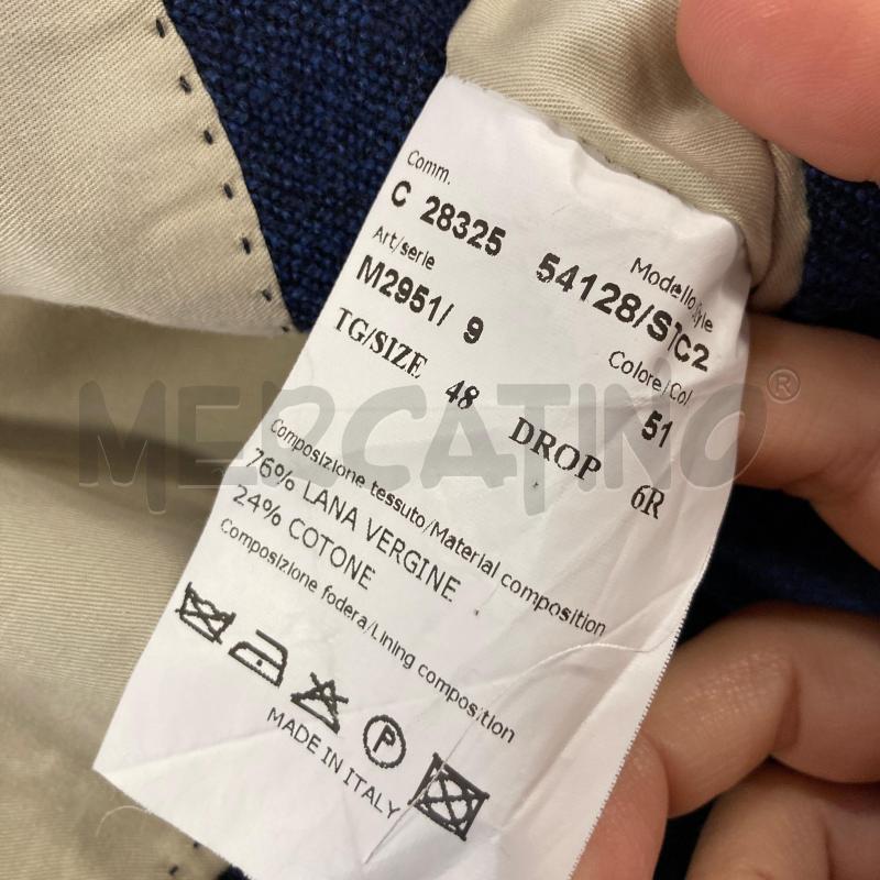 GIACCA UOMO BLU ANGELO NARDELLI  | Mercatino dell'Usato Carmagnola 5